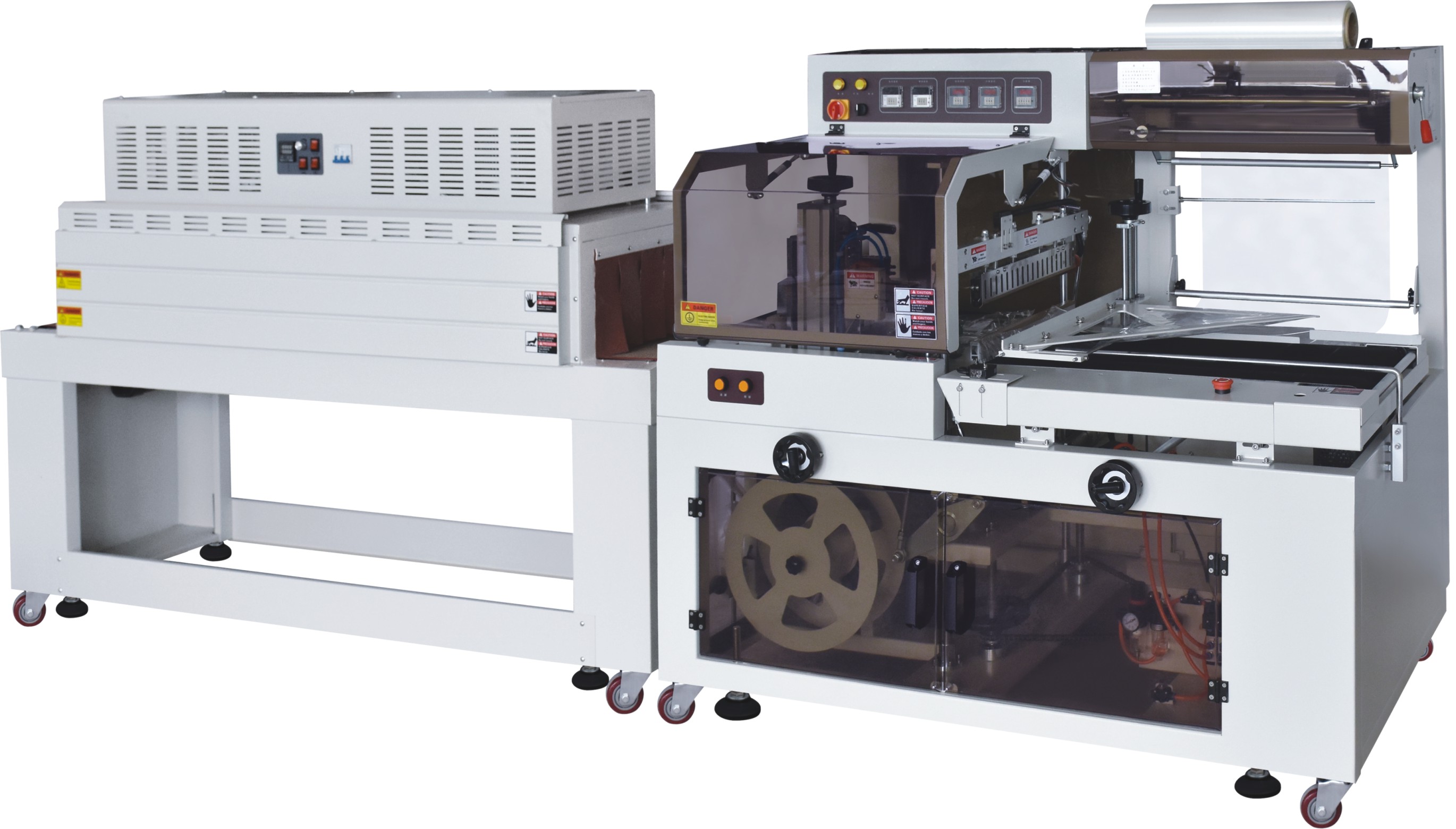 熱收縮膜包裝機，封口機  ,封箱機, 打包機 ,熱收縮膜定制, 全自動包裝機